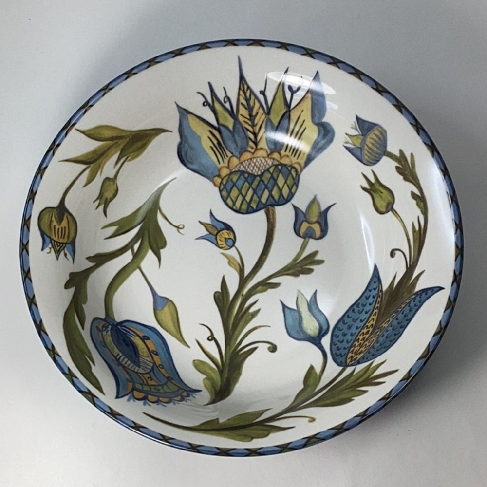Williams Sonoma Floral Serving Bowl